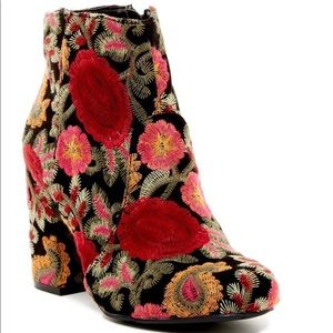 MIA Vail Embroidered Ankle Boot